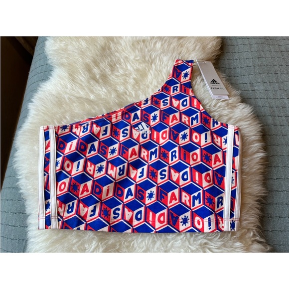 NWT Adidas x Farm Rio Set. Size: Small. Excellent condition 💙 ❤️ - Picture 6 of 15